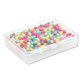 U Brands Map Push Pins, Plastic, Assorted, 0.5", 300/Pack (UBR3086U0624) Pack of 300