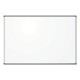 U Brands PINIT Magnetic Dry Erase Board, 70 x 47, White Surface, Silver Aluminum Frame (UBR2808U0001) Each