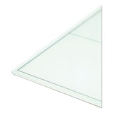 U Brands Floating Glass Dry Erase Undated One Month Calendar, 35 x 35, White (UBR3968U0001) Each
