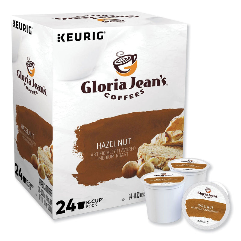 Gloria Jean's® Hazelnut Coffee K-Cups, 24/Box (DIE60051052) Box of 24