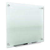Quartet® Infinity Glass Marker Board, 24 x 18, Frosted Surface (QRTG2418F) Each