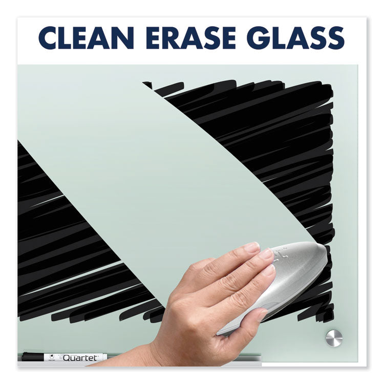 Quartet® Infinity Glass Marker Board, 24 x 18, Frosted Surface (QRTG2418F) Each