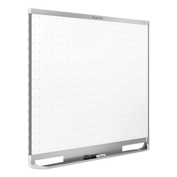 Quartet® Prestige 2 Magnetic Total Erase Whiteboard, 48 x 36, White Surface, Silver Aluminum/Plastic Frame (QRTTEM544A)