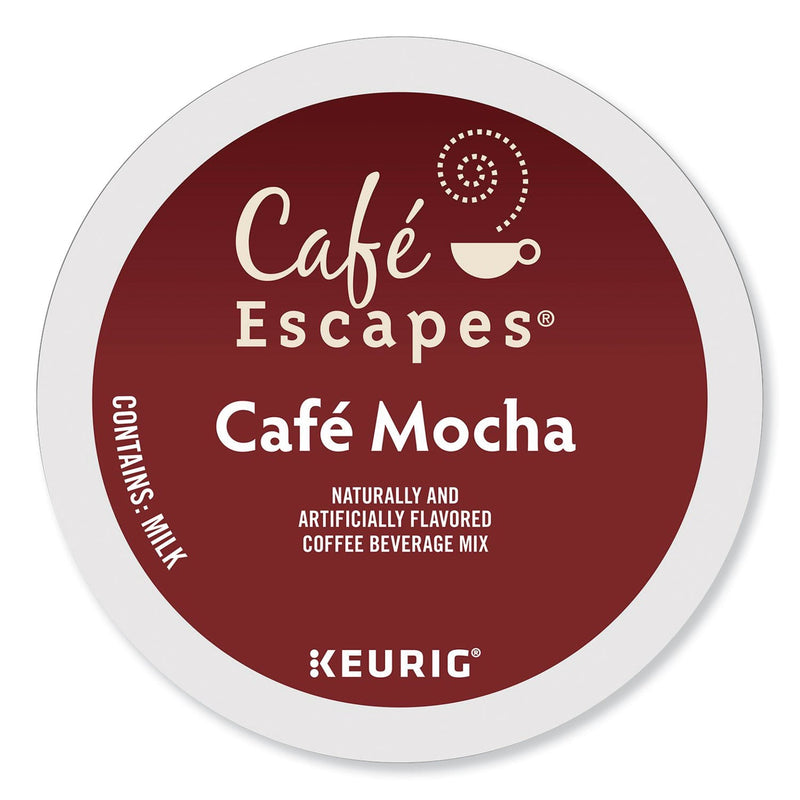 Café Escapes® Cafe Escapes Mocha K-Cups, 24/Box (GMT6803) Box of 24