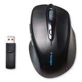 Kensington® Pro Fit Full-Size Wireless Mouse, 2.4 GHz Frequency/30 ft Wireless Range, Right Hand Use, Black (KMW72370) Each