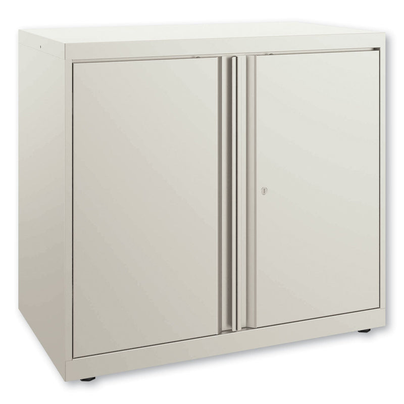 HON® Flagship Storage Cabinet with 4 Small and 4 Medium Bins, 30w x 18d x 28h, Loft (HONSC182830LGLO)