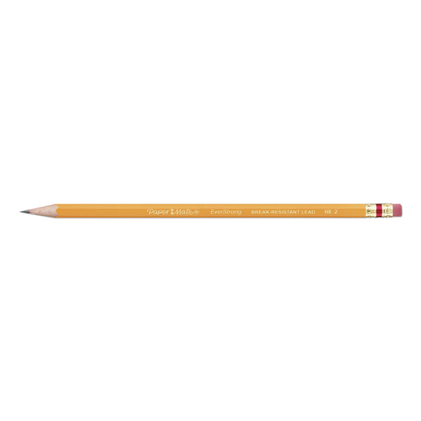 Papermate® EverStrong #2 Pencils, HB (#2), Black Lead, Yellow Barrel, 24/Pack (PAP2207846) Pack of 24