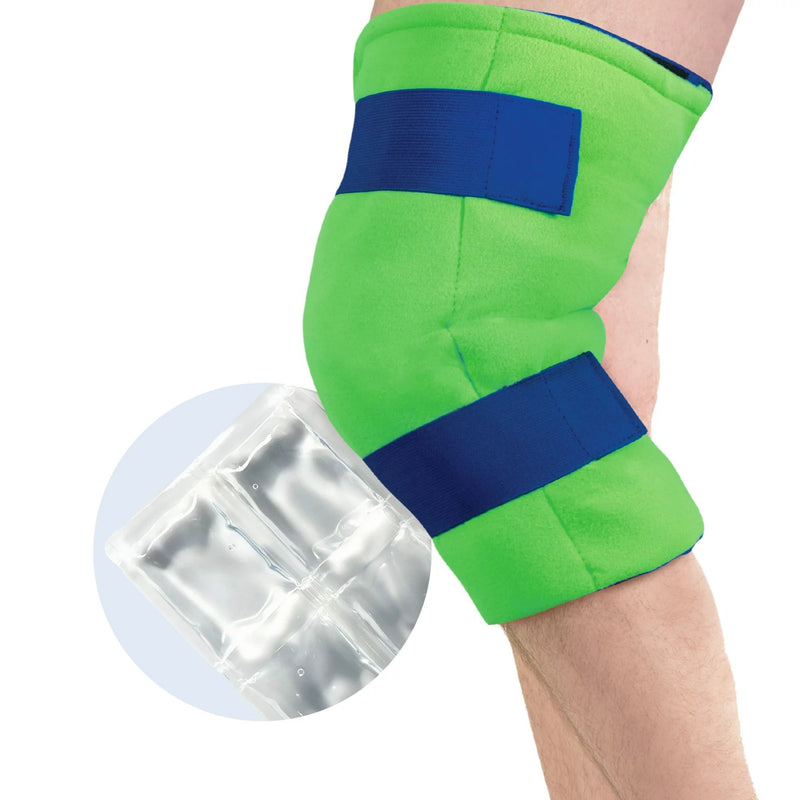 Polar Ice® Cold Pack with Wrap Knee Large 13 X 26 Inch Nylon / Polyester / Water Reusable (691376_PK) 1/PK