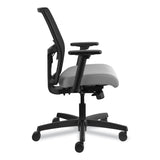 HON® Ignition 2.0 4-Way Stretch Low-Back Mesh Task Chair, Supports 300 lb, 17" to 21" Seat Height, Frost Seat, Black Back/Base (HONI2L1AMLC22TK)