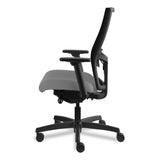 HON® Ignition 2.0 4-Way Stretch Mid-Back Mesh Task Chair, Supports 300 lb, 17" to 21" Seat Height, Frost Seat, Black Back/Base (HONI2M2AMLC22TK)