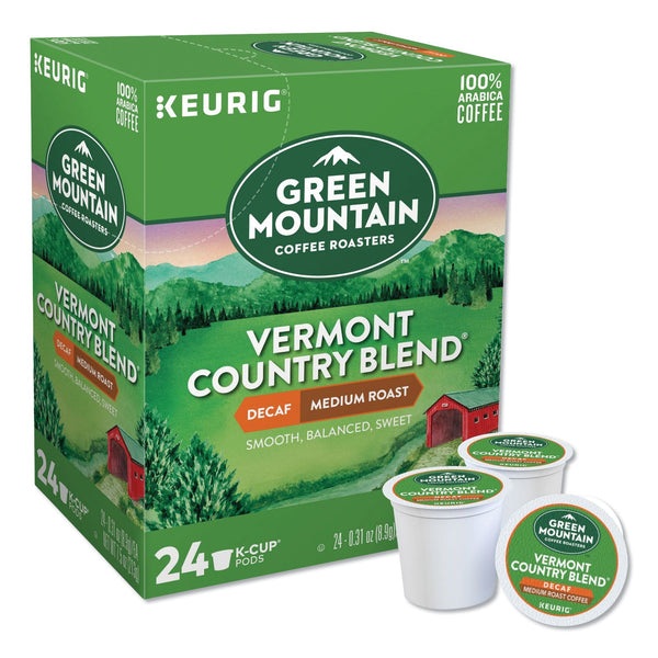 Green Mountain Coffee® Vermont Country Blend Decaf Coffee K-Cups, 24/Box (GMT7602)