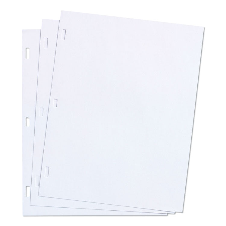 Wilson Jones® Ledger Sheets for Corporation and Minute Book, 11 x 8.5, White, Loose Sheet, 100/Box (WLJ90310) Pack of 100