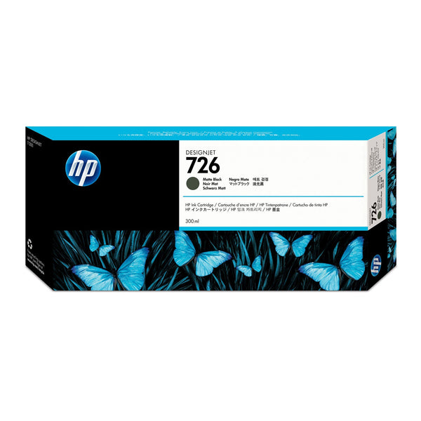 HP HP 726, (CH575A) Matte Black Original Ink Cartridge (HEWCH575A)