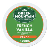 Green Mountain Coffee® French Vanilla Decaf Coffee K-Cups, 96/Carton (GMT7732CT) Case of 96