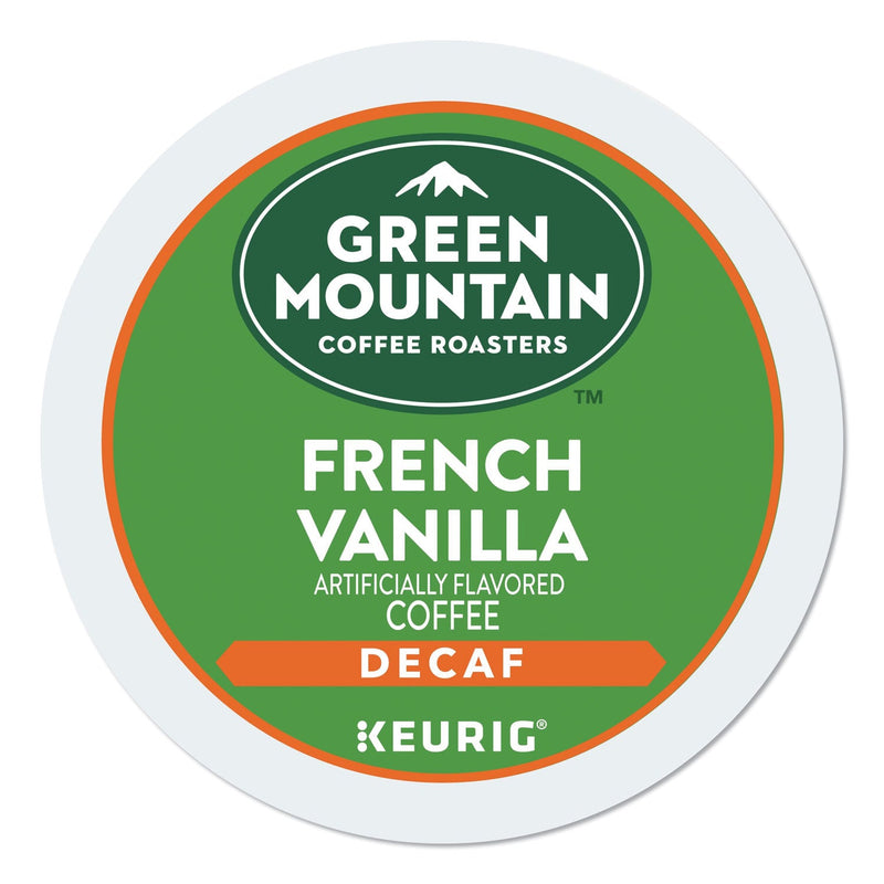 Green Mountain Coffee® French Vanilla Decaf Coffee K-Cups, 96/Carton (GMT7732CT) Case of 96