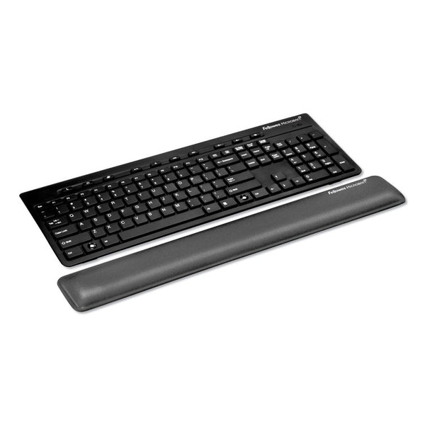 Fellowes® Keyboard Wrist Support with Microban Protection, 18.37 x 2.75, Graphite (FEL9175301)