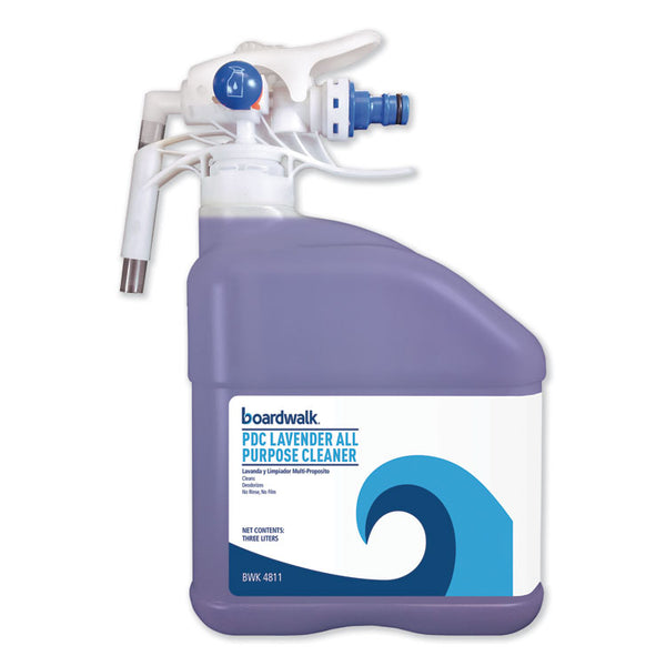 Boardwalk® PDC All Purpose Cleaner, Lavender Scent, 3 Liter Bottle (BWK4811EA)