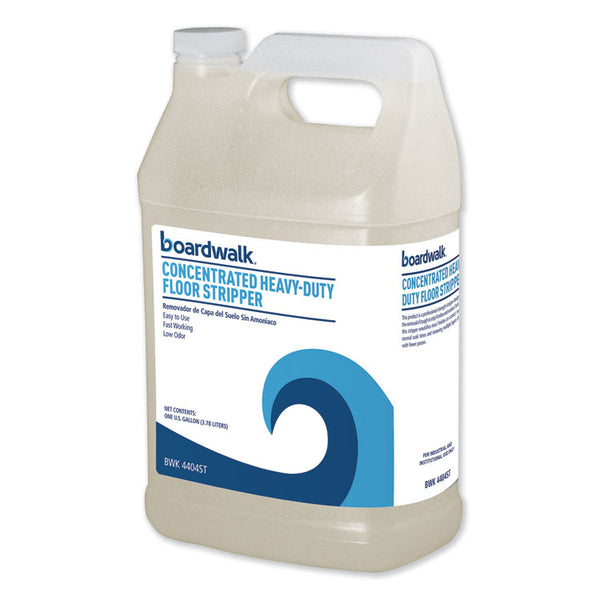 Boardwalk® Concentrated Heavy-Duty Floor Stripper, 1 gal Bottle, 4/Carton (BWK4404ST)