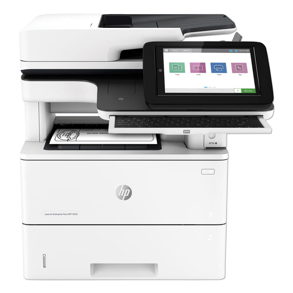 HP LaserJet Enterprise Flow MFP M528c Multifunction Laser Printer, Copy/Fax/Print/Scan (HEW1PV66A)