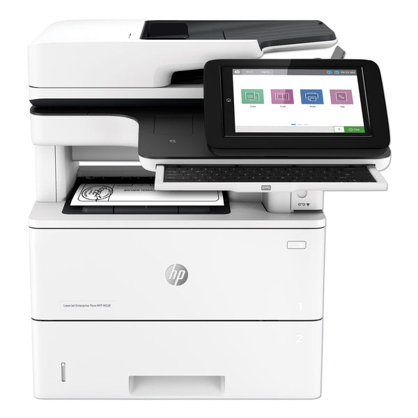 HP LaserJet Enterprise Flow MFP M528z Wireless Multifunction Laser Printer, Copy/Fax/Print/Scan (HEW1PV67A)