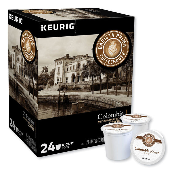 Barista Prima Coffeehouse® Colombia K-Cups Coffee Pack, 96/Carton (GMT6613CT) Case of 96