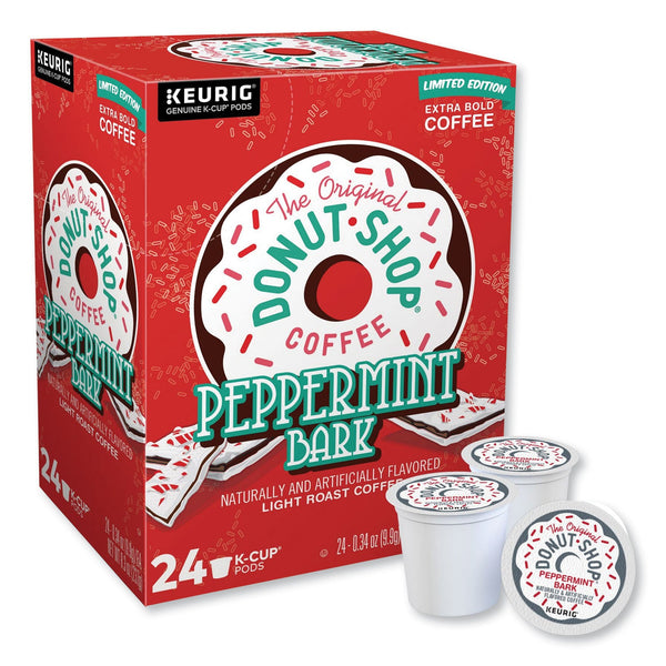 The Original Donut Shop® Peppermint Bark K-Cup Pods, 24/Box (GMT7428) Box of 24