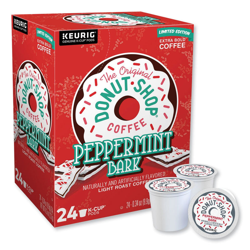 The Original Donut Shop® Peppermint Bark K-Cup Pods, 24/Box (GMT7428) Box of 24