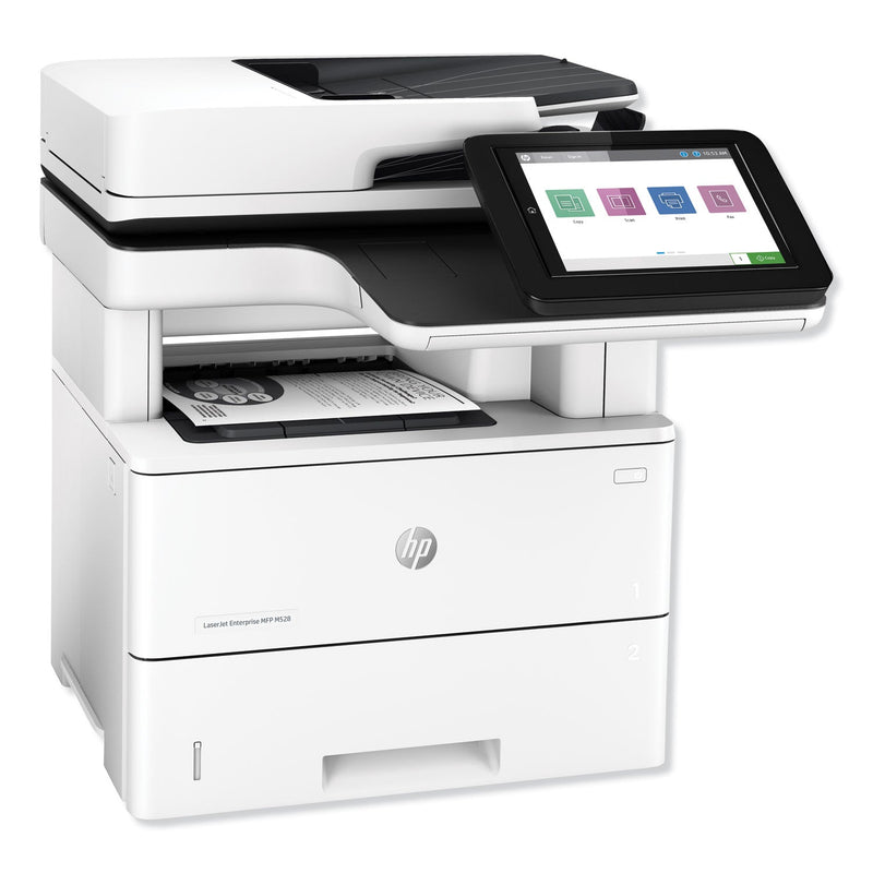 HP LaserJet Enterprise MFP M528dn Multifunction Laser Printer, Copy/Print/Scan (HEW1PV64A)