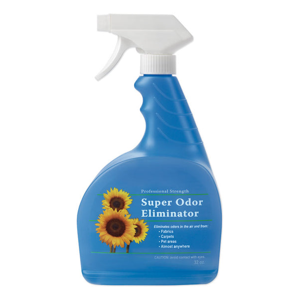Fresh Products Super Odor Eliminator, 32 oz Spray Bottle, 6/Carton (FRS632SOE) Case of 6