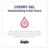 GOJO® Cherry Gel Pumice Hand Cleaner, Cherry Scent, 1 gal Bottle, 2/Carton (GOJ235802) Case of 2