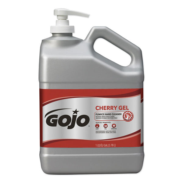 GOJO® Cherry Gel Pumice Hand Cleaner, Cherry Scent, 1 gal (GOJ235802EA)