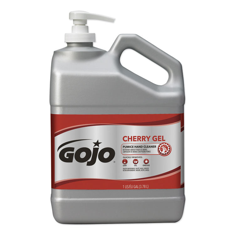 GOJO® Cherry Gel Pumice Hand Cleaner, Cherry Scent, 1 gal (GOJ235802EA) Each