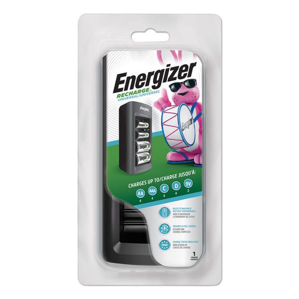 Energizer® Family Battery Charger, Multiple Battery Sizes (EVECHFCB5) Each