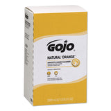 GOJO® NATURAL ORANGE Smooth Lotion Hand Cleaner, Citrus Scent, 2,000 mL Bag-in-Box Refill, 4/Carton (GOJ7250) Case of 4