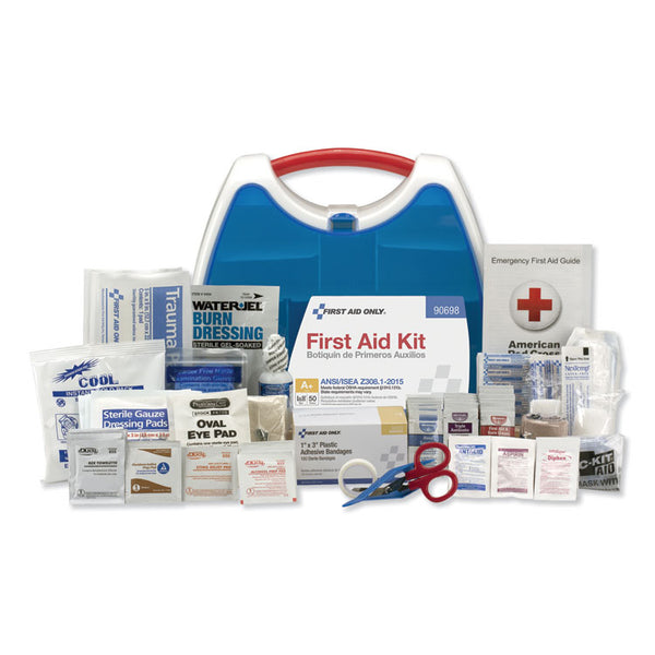 First Aid Only™ ReadyCare First Aid Kit for 50 People, ANSI A+, 238 Pieces, Plastic Case (FAO90698) 1 Kit