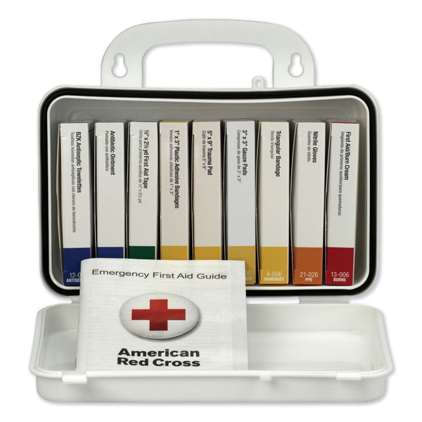 First Aid Only™ ANSI-Compliant First Aid Kit, 64 Pieces, Plastic Case (FAO238AN) 1 Kit