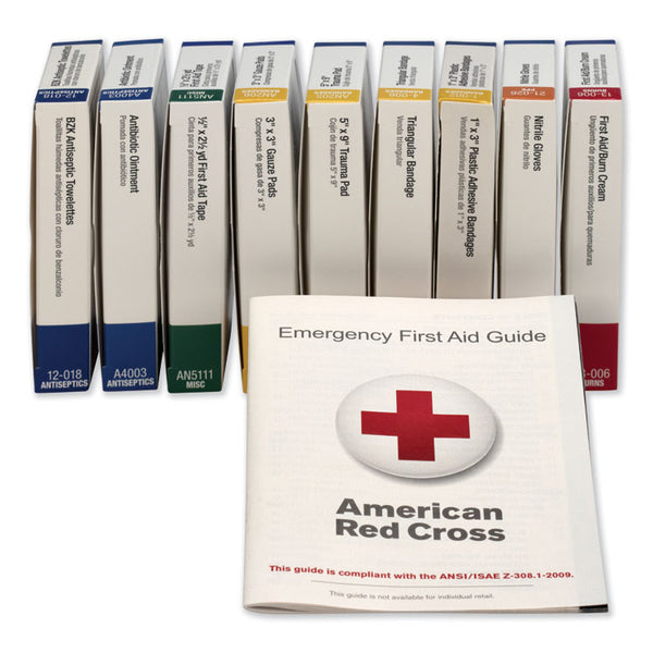 First Aid Only™ ANSI Compliant 10 Person First Aid Kit Refill, 65 Pieces (FAO740010) 1 Kit