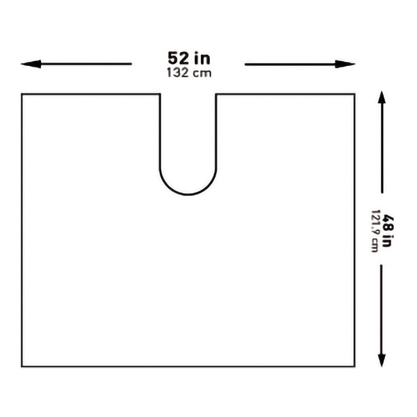 McKesson Orthopedic Drape Impervious U-Drape 52 W X 48 L Inch Sterile (1101291_PK) 1/PK