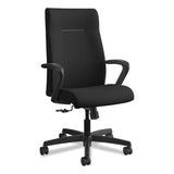 HON® Ignition Series Executive High-Back Chair, Supports Up to 300 lb, 17" to 21" Seat Height, Black (HONIE102CU10)