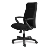 HON® Ignition Series Executive High-Back Chair, Supports Up to 300 lb, 17" to 21" Seat Height, Black (HONIE102CU10)