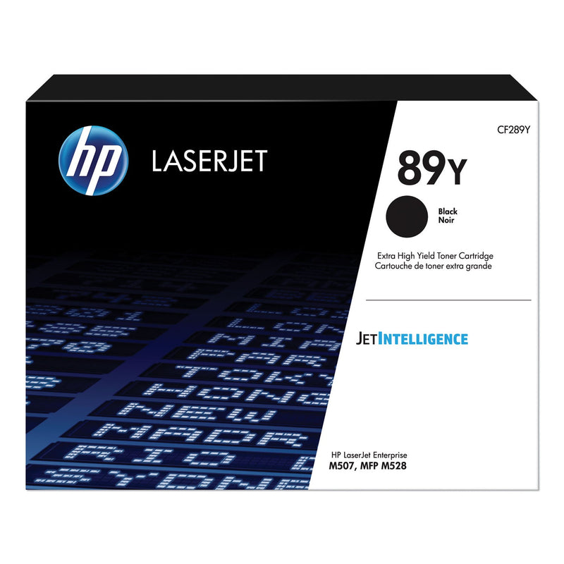 HP HP 89Y, (CF289Y) Extra High-Yield Black Original LaserJet Toner Cartridge (HEWCF289Y)