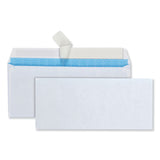 Quality Park™ Security Envelope, #10, Commercial Flap, Redi-Strip Adhesive Closure, 4.13 x 9.5, White, 500/Box (QUA90019) Box of 500