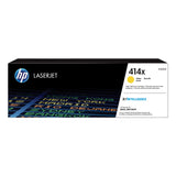 HP HP 414X, (W2022X) High-Yield Yellow Original LaserJet Toner Cartridge (HEWW2022X) Each