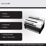 Isoleucine50 Oral Supplement Unflavored Powder 4 Gram Individual Packet (1140727_EA) 1/EA