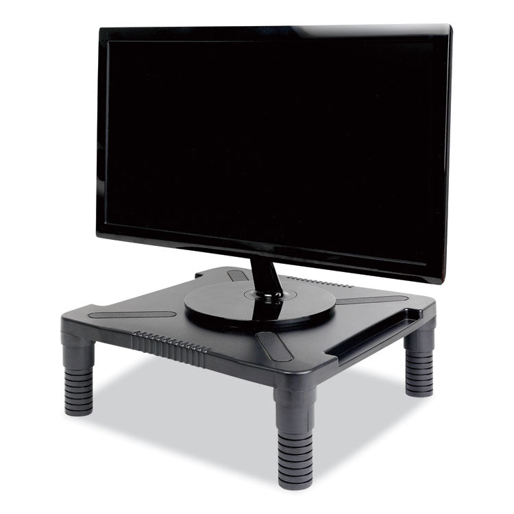 Innovera® Single Level Monitor Riser, 13.13" x 13.5" x 4", Black (IVR55010) Each