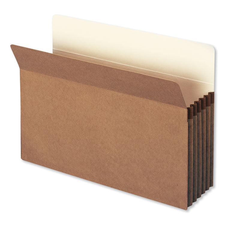 Smead™ Redrope Drop Front File Pockets, 5.25" Expansion, Legal Size, Redrope, 50/Box (SMD74810)