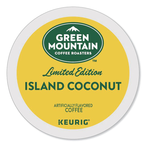 Green Mountain Coffee® Island Coconut Coffee K-Cup Pods, 24/Box (GMT6720)