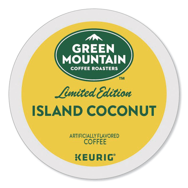 Green Mountain Coffee® Island Coconut Coffee K-Cup Pods, 24/Box (GMT6720)