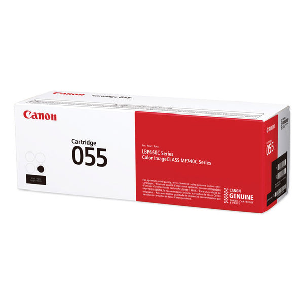 Canon® 3016C001 (055) Toner, 2,300 Page-Yield, Black (CNM3016C001)
