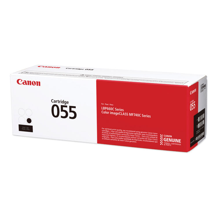 Canon® 3016C001 (055) Toner, 2,300 Page-Yield, Black (CNM3016C001) Each